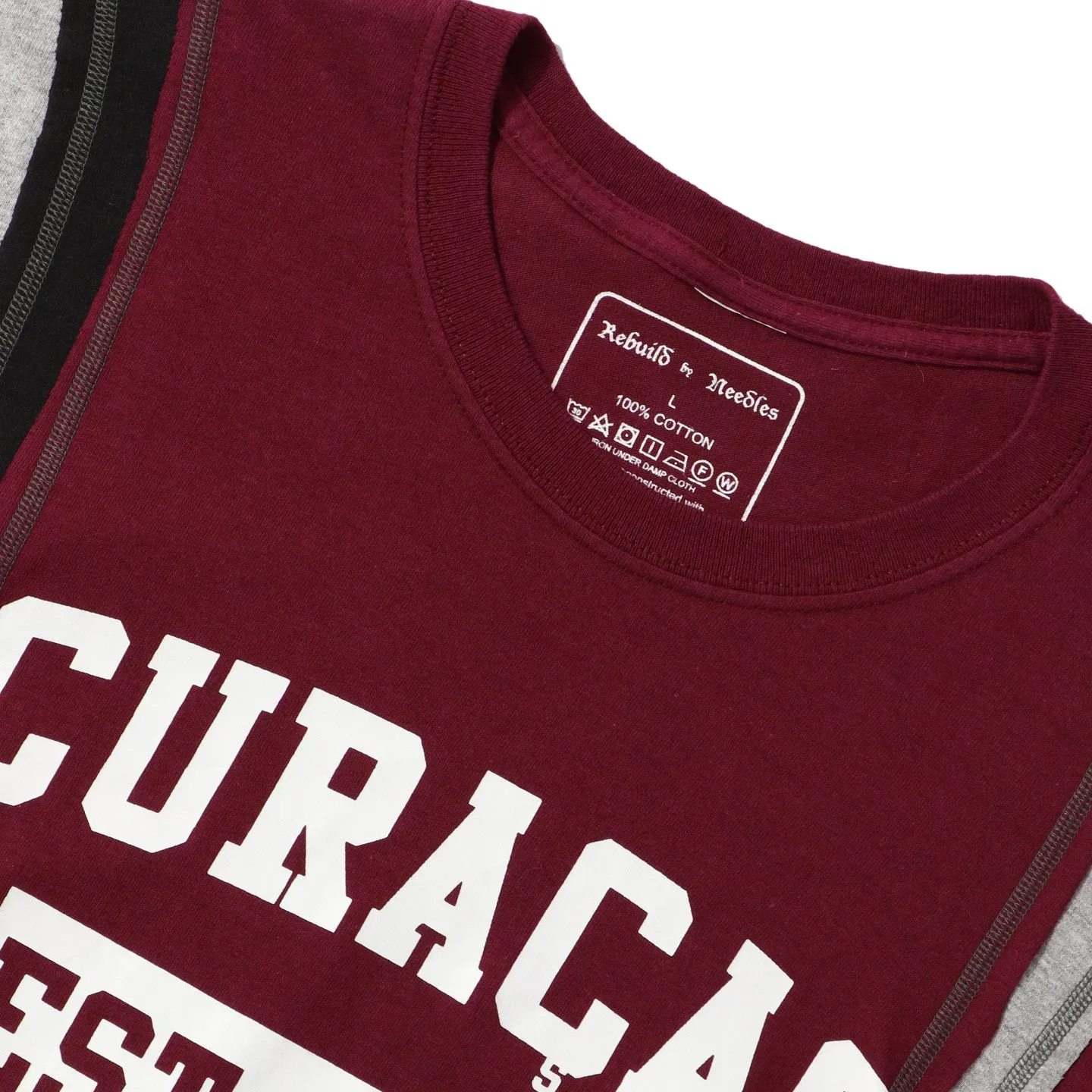 7 Cuts L/S Tee - College