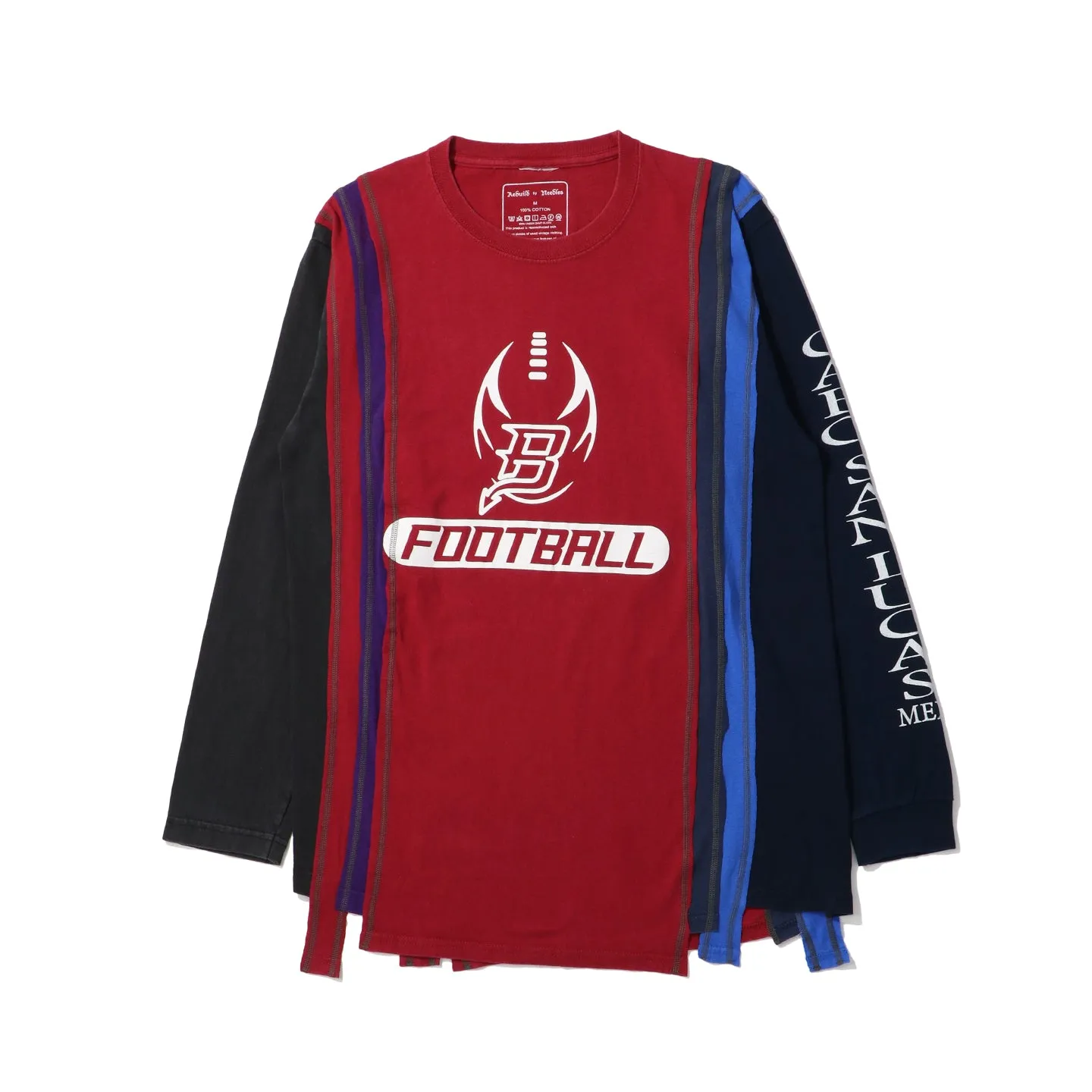 7 Cuts L/S Tee - College