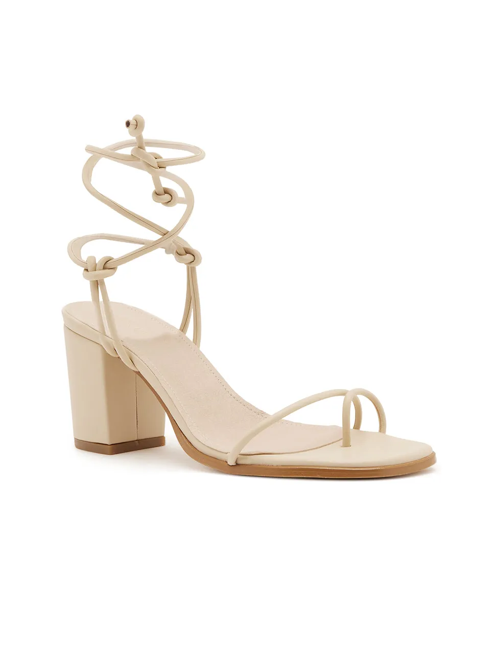 Alohas Grace Heel in Corn Ivory
