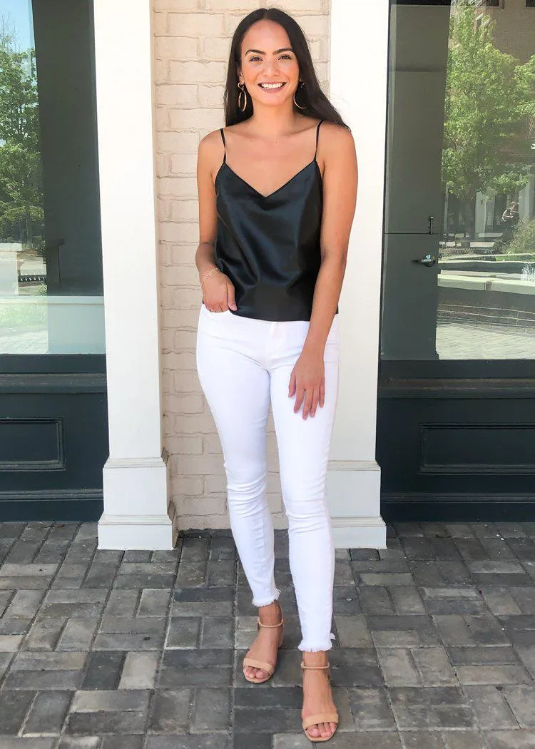 BB Dakota Leather Report Top