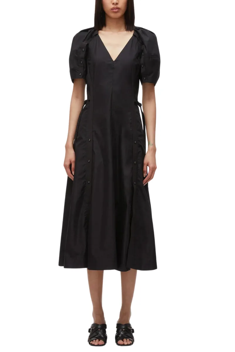 Bloom Sleeve V-Neck Dress