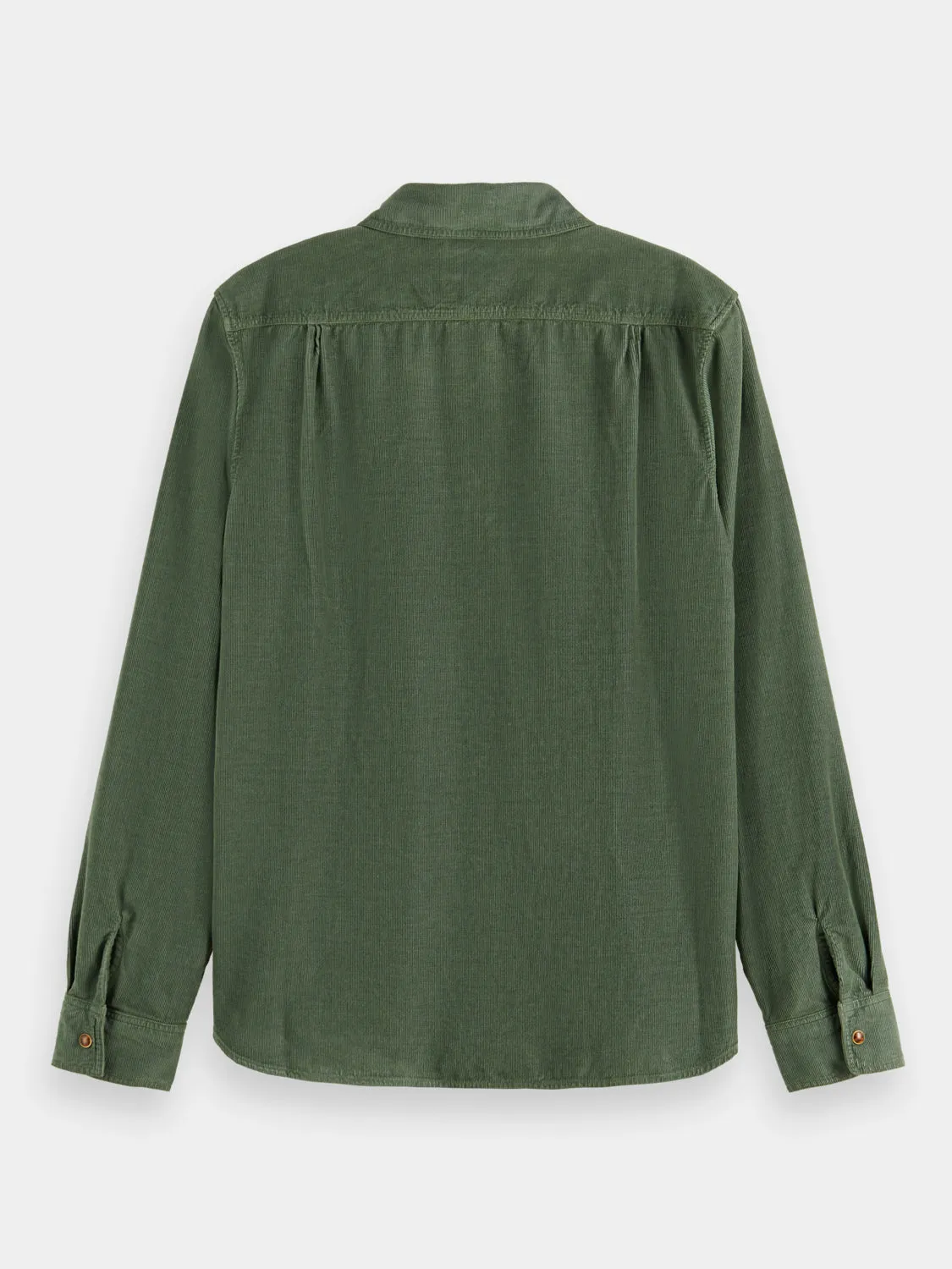 Corduroy western shirt