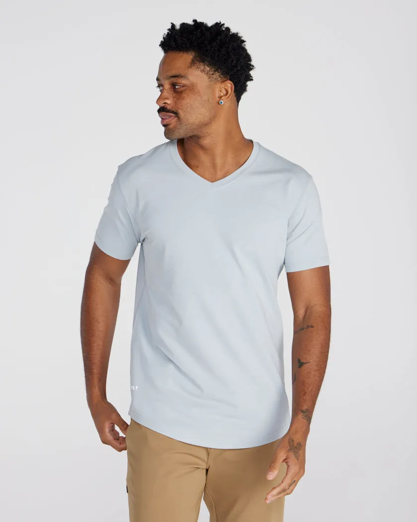 Drop-Cut V-Neck: LUX
