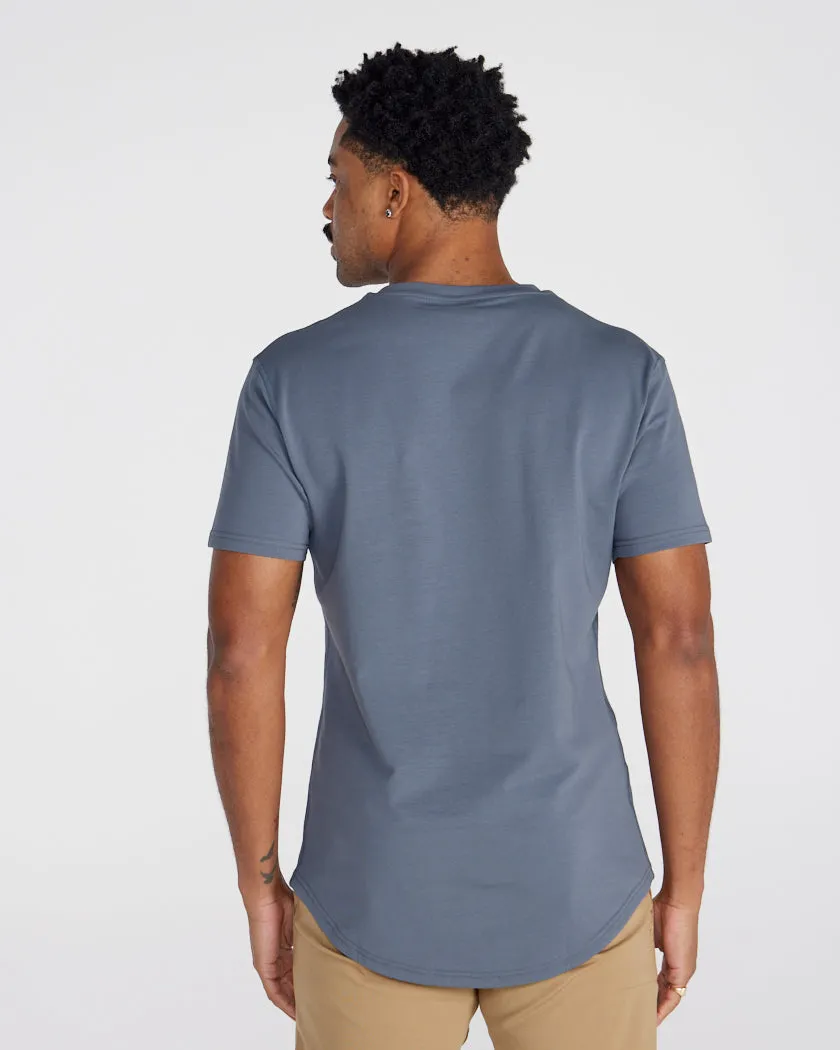 Drop-Cut V-Neck: LUX