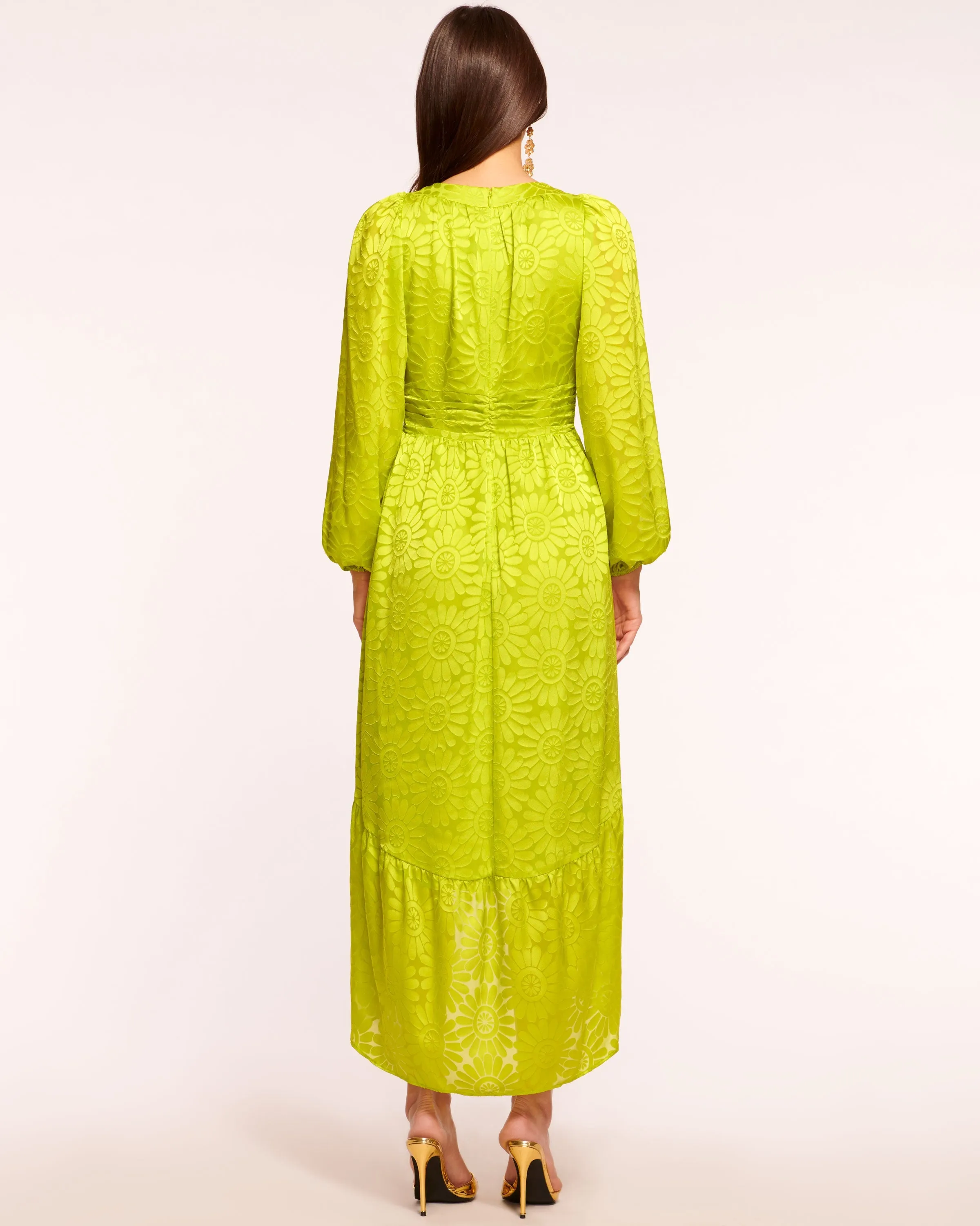 Giuliana V-Neck Midi Dress