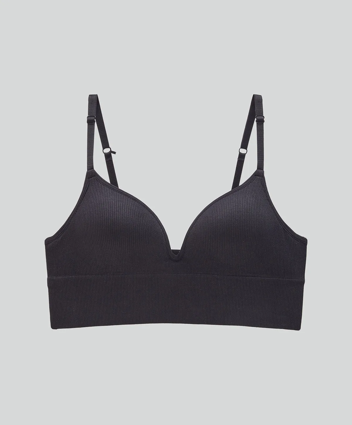 Joyful Pop Seamless Knit Bra Top