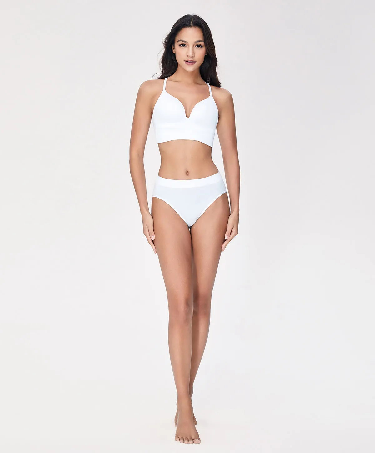 Joyful Pop Seamless Knit Bra Top