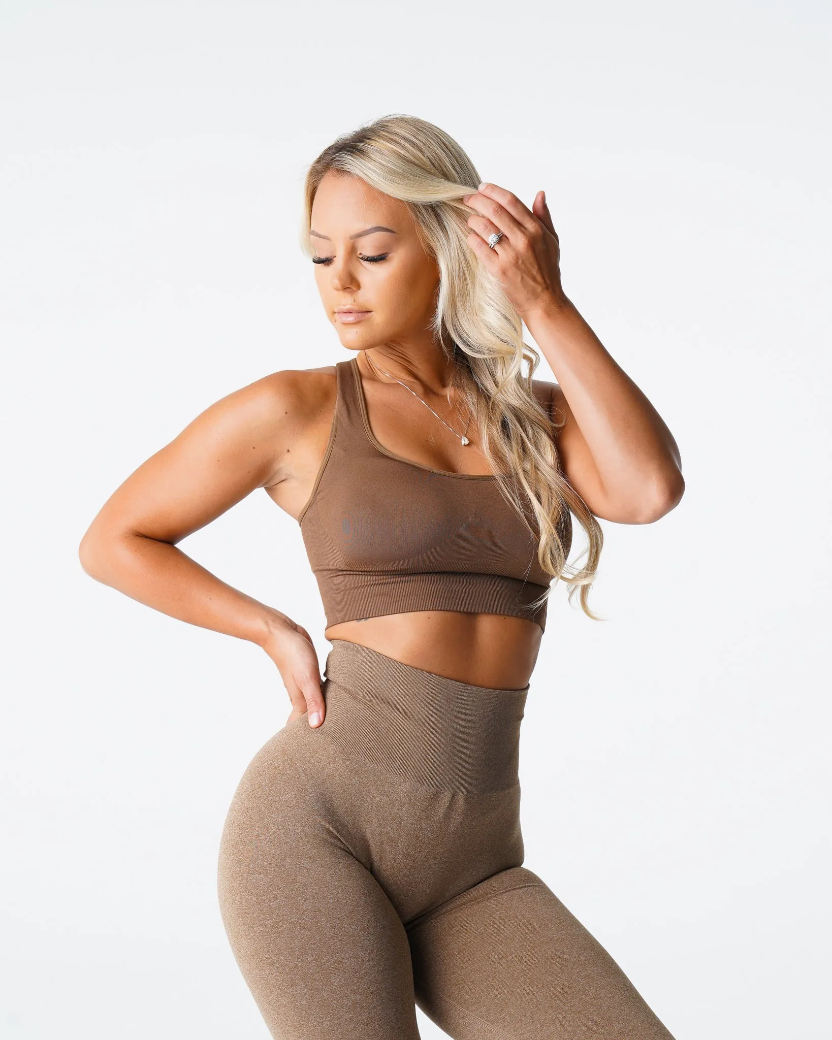 Mocha Ignite Seamless Bra