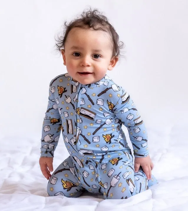 [Pre Order] Fabulous Fall Gobble til you Wobble - Bamboo Zippy Romper (EST SHIP LATE OCT)