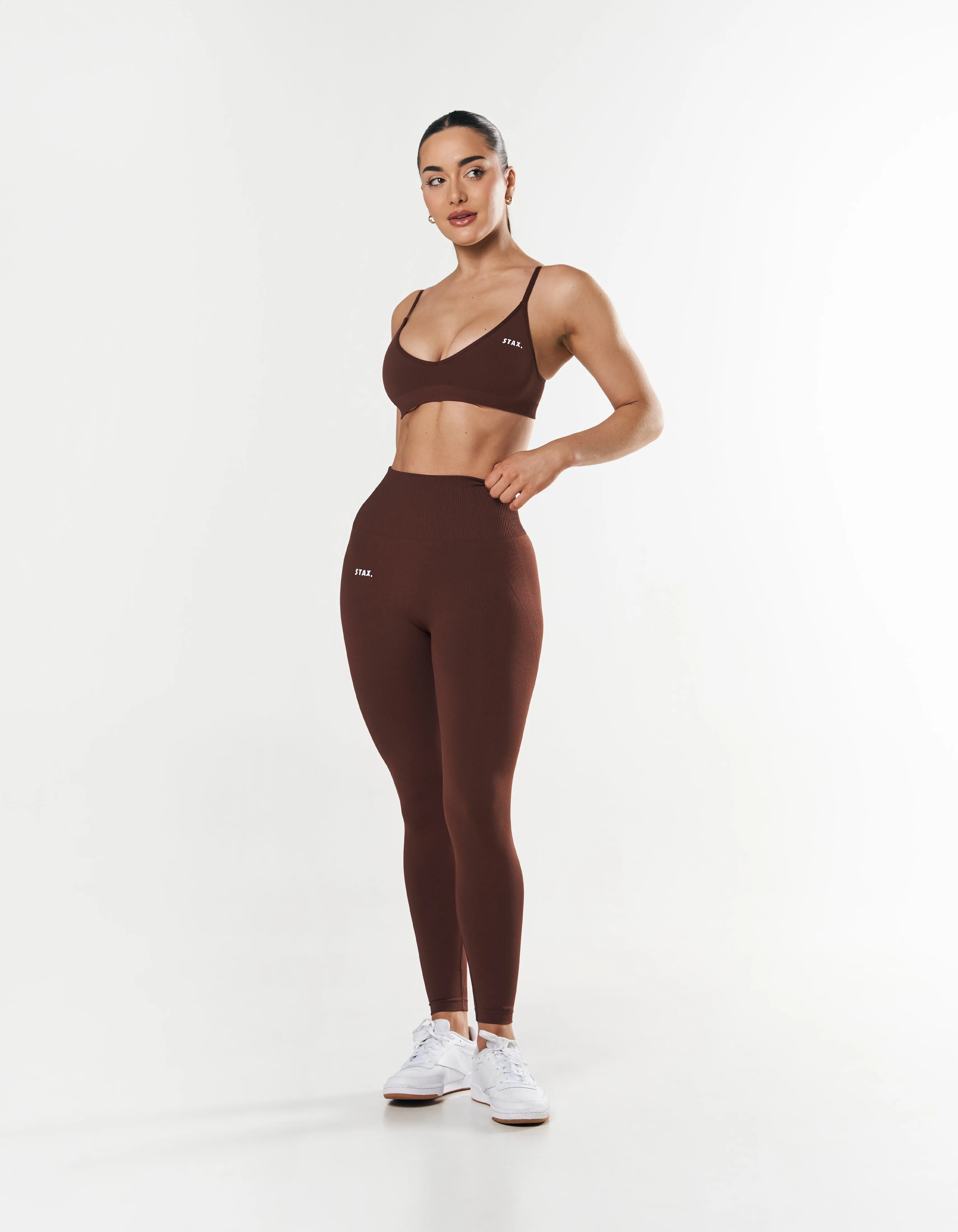 Premium Seamless Bralette - Umber