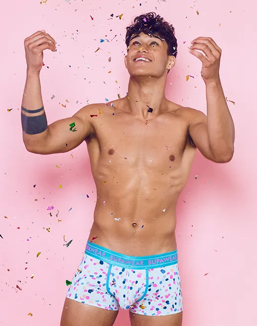 Sprint Trunks Underwear - Ditsy Dots
