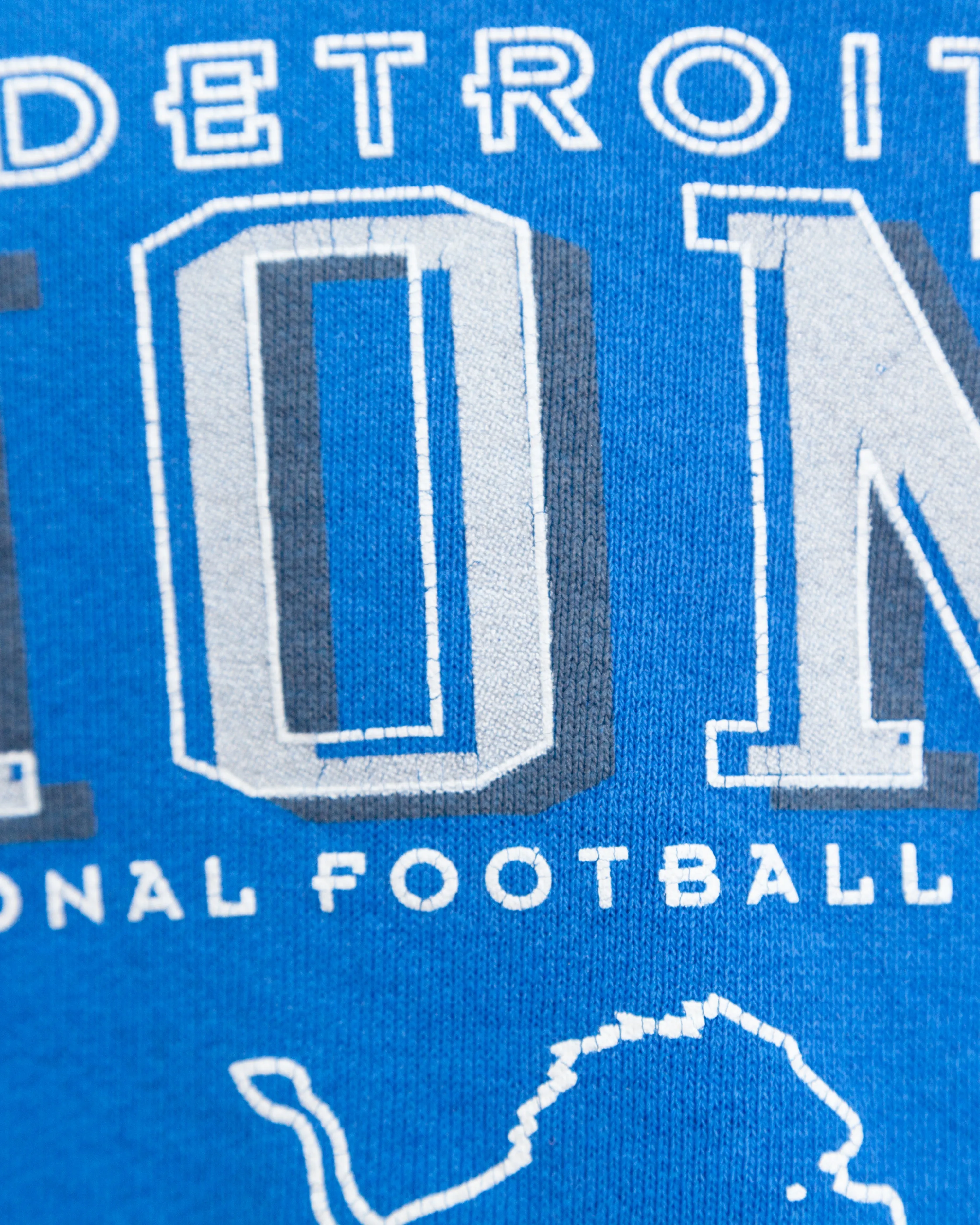 Vintage Detroit Lions Pro Player Hoodie Hooded Sweatshirt (Kids 14/16)